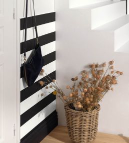 Wide Lines Wallpaper by Caselio Noir