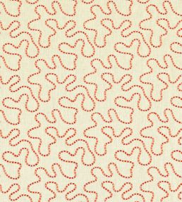 Wiggle Fabric by Harlequin Linen/Carnelian