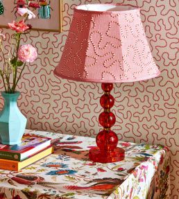 Wiggle Fabric by Harlequin Rose Quartz/Ruby