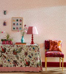 Wiggle Fabric by Harlequin Rose Quartz/Ruby