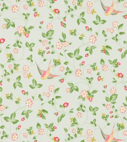 Wild Strawberry Wallpaper by Clarke & Clarke Dove