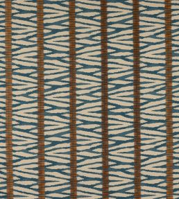 Wilder Fabric by Jane Churchill Indigo