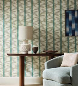 Wilder Wallpaper by Jane Churchill Indigo