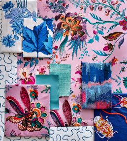 Wilderness Fabric by Harlequin Peridot/Emerald/Ruby