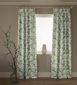 Wildflower Fabric by Ian Mankin Sage