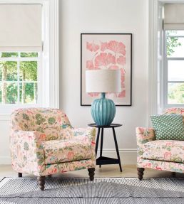 Wildwood Fabric by Jane Churchill Pink
