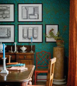 Willow Bough Wallpaper by Morris & Co Sky/Leaf Green