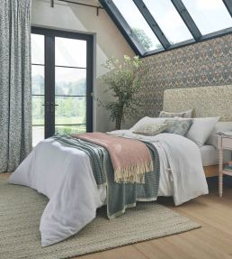 Willow Boughs Fabric by Clarke & Clarke Mineral