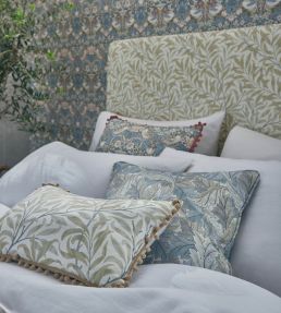 Willow Boughs Fabric by Clarke & Clarke Mineral