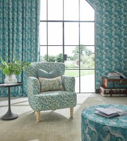 Willow Boughs Fabric by Clarke & Clarke Dove