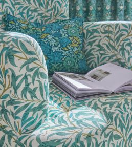 Willow Boughs Fabric by Clarke & Clarke Denim