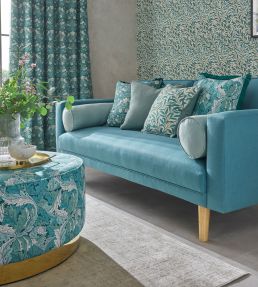Willow Boughs Fabric by Clarke & Clarke Mineral