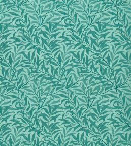 Willow Boughs Jacquard Fabric by Clarke & Clarke Teal