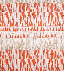 Willow Fabric by Christopher Farr Cloth Orange