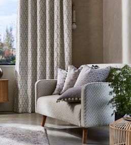 Willow Fabric by Prestigious Textiles Pewter
