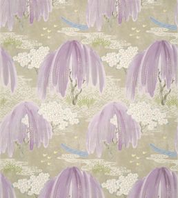 Willow Tree Wallpaper by Anna French Lavender