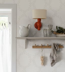 Wilma Wallpaper by Sandberg Eggshell
