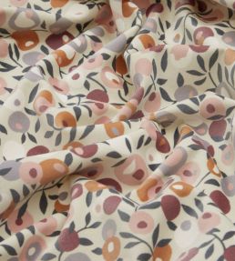 Wiltshire Blossom in Wellington Velvet Fabric by Liberty Sloe