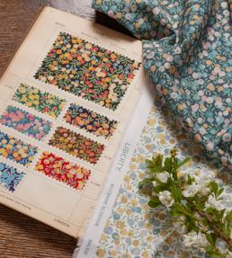 Wiltshire Blossom Fabric by Liberty Fennel