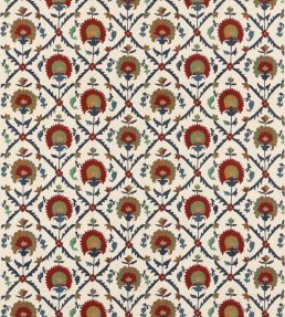 Winchelsea Fabric by GP & J Baker Red/Blue