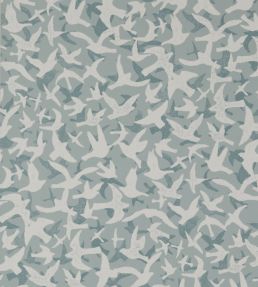 Windsong Wallpaper by Jane Churchill Blue