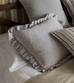 Windsor Fabric by Clarke & Clarke Ochre