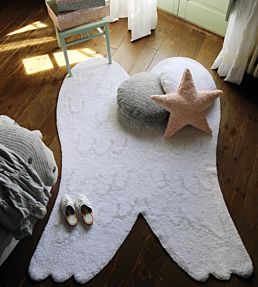 C-WING-Wings-Rugs-White White