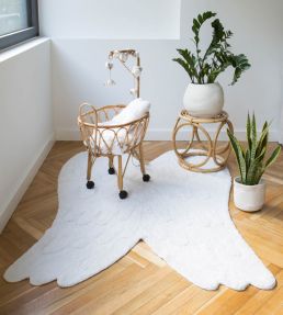 C-WING-Wings-Rugs-White White