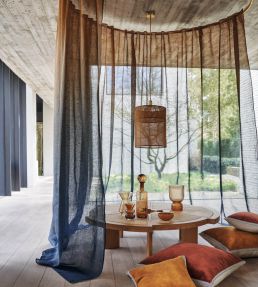Winona Fabric by Casamance Terracotta Kaki