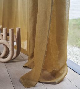 Winona White Fabric by Casamance Mordore
