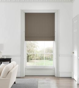 Woburn Fabric by Warner House Charcoal