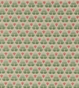 Woodberry Fabric by Colefax and Fowler Pink/Green