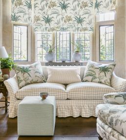 Woodfern Fabric by Colefax and Fowler Leaf Green