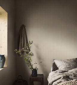 Woodland Stripe Wallpaper by Borastapeter Blue