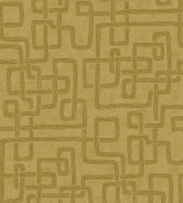 Woven Lines Wallpaper by Eijffinger Yellow/Ocher