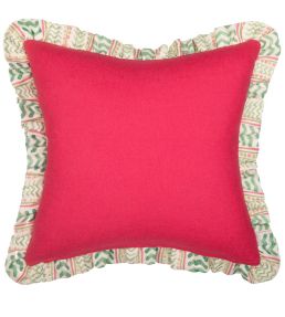 Wriggle Room Cushion 50cm x 50cm by GP & J Baker Green/Pink