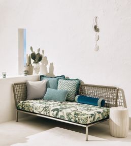 Xago Outdoor Fabric by Romo Lagoon