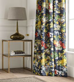 Yentai Fabric by Warner House Navy