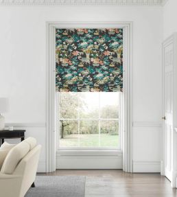 Yentai Fabric by Warner House Noir