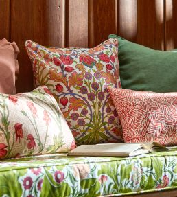 Yew & Aril Fabric by Morris & Co Indigo