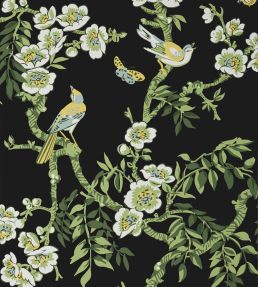 Yukio Wallpaper by Thibaut Black
