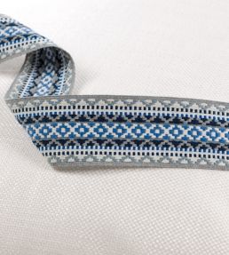 Zahara Braid Trimming by Romo Indigo