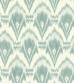 Zaraband Wallpaper by GP & J Baker Aqua