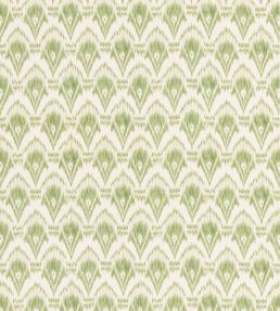 Zaraband Fabric by GP & J Baker Green