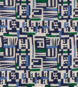 Zawaya Fabric by Osborne & Little Indigo