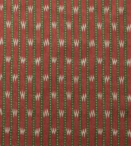 Zig Zag Fabric by Titley and Marr Lichen & Coral