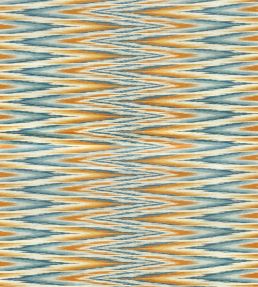 Ziggery Fabric by Madeaux 04 Tangerine Bay