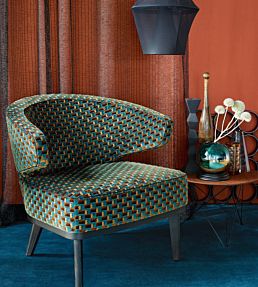 Vis A Vis Fabric by Zimmer + Rohde 991
