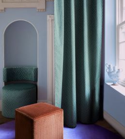 Zodiac Fabric by Kirkby Design Mallard