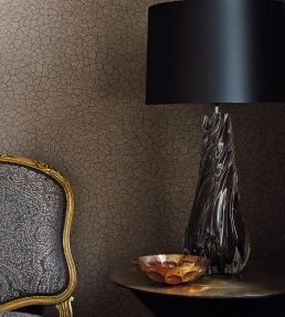 Cracked Earth Wallpaper by Zoffany Cinder